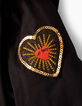 Schwarzer Mädchenparka-3