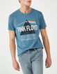 Aquagr&uuml;nes Herren-T-Shirt PINK FLOYD x IKKS-1