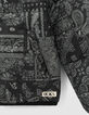 Boys’ blue and black Bandana reversible padded jacket-6