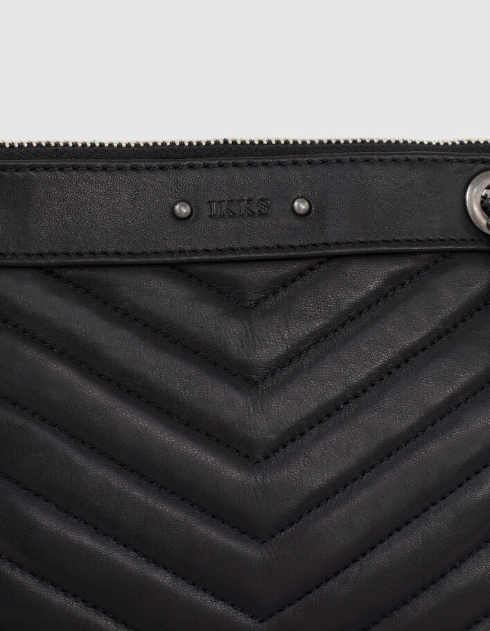 Damen-Tasche 1440 REPORTER aus gestepptem Leder-4