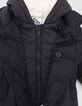 Baby boys’ navy parka with black quilted facing-4