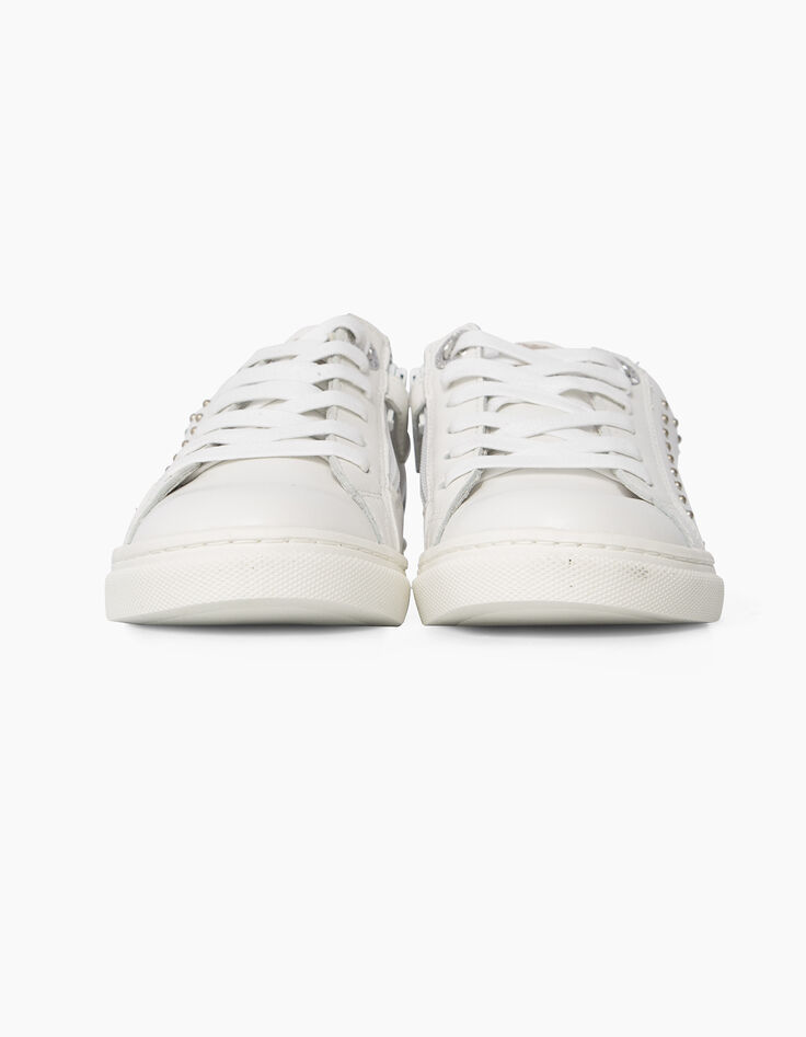 Witte sneakers voor meisjes-4