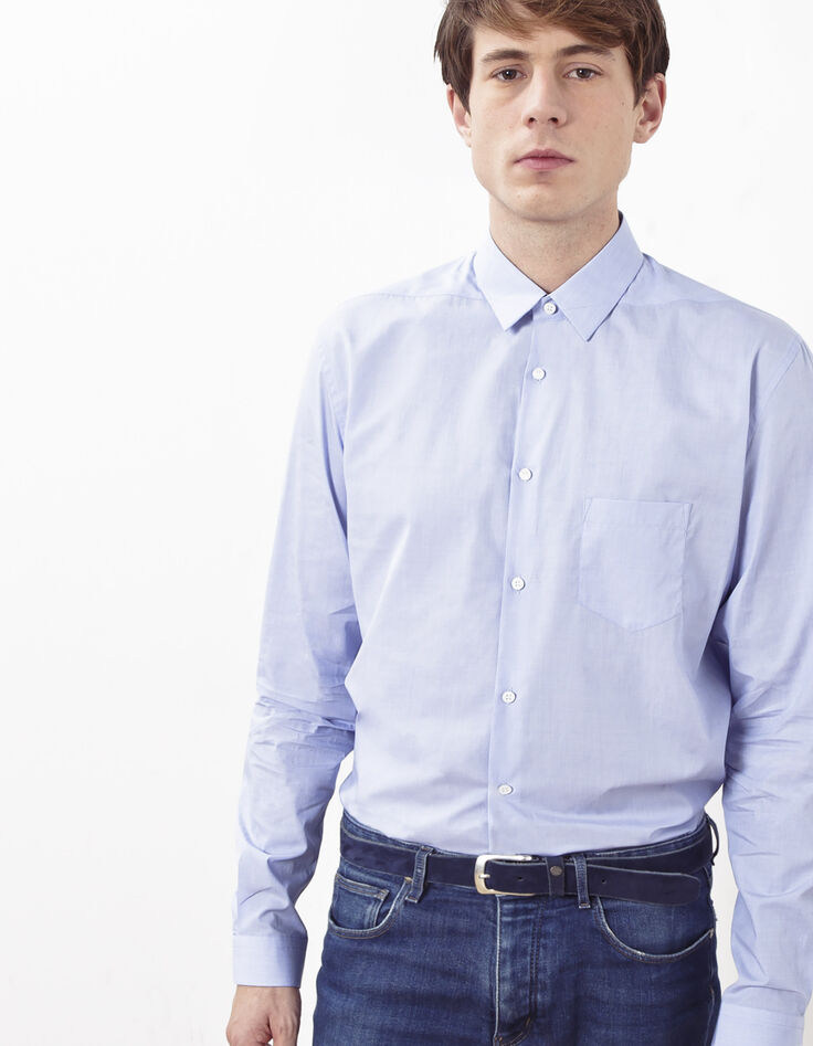 Slim fit overhemd-1