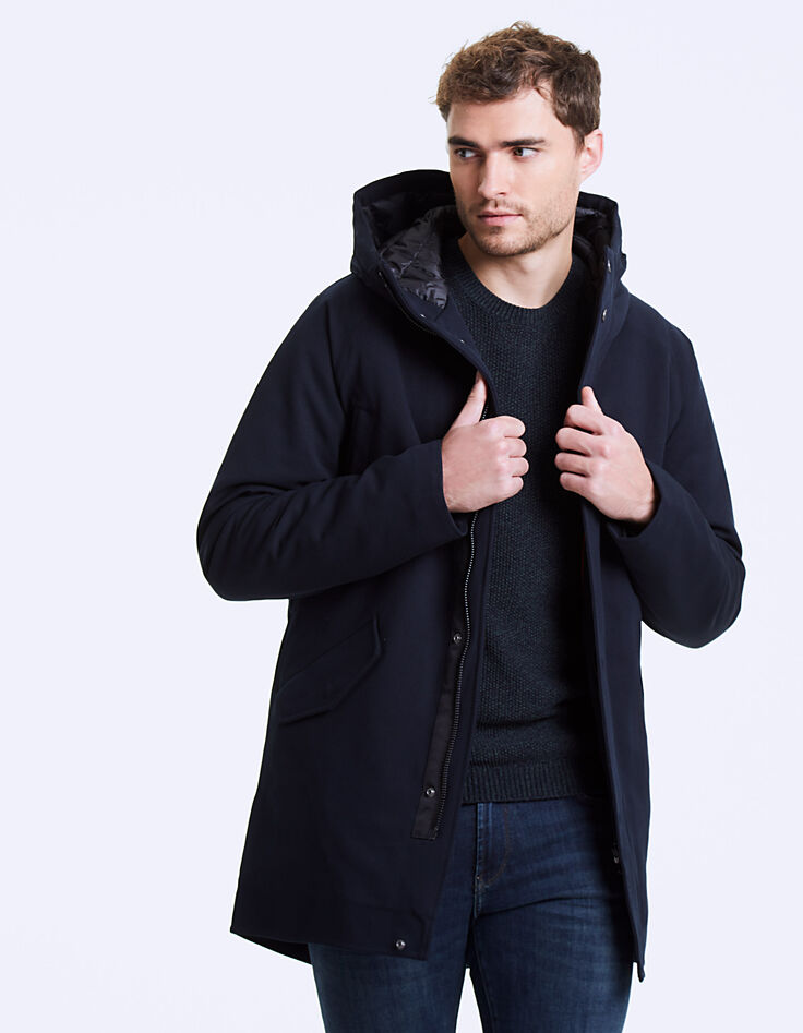 Parka marine URBAN LAB homme-3