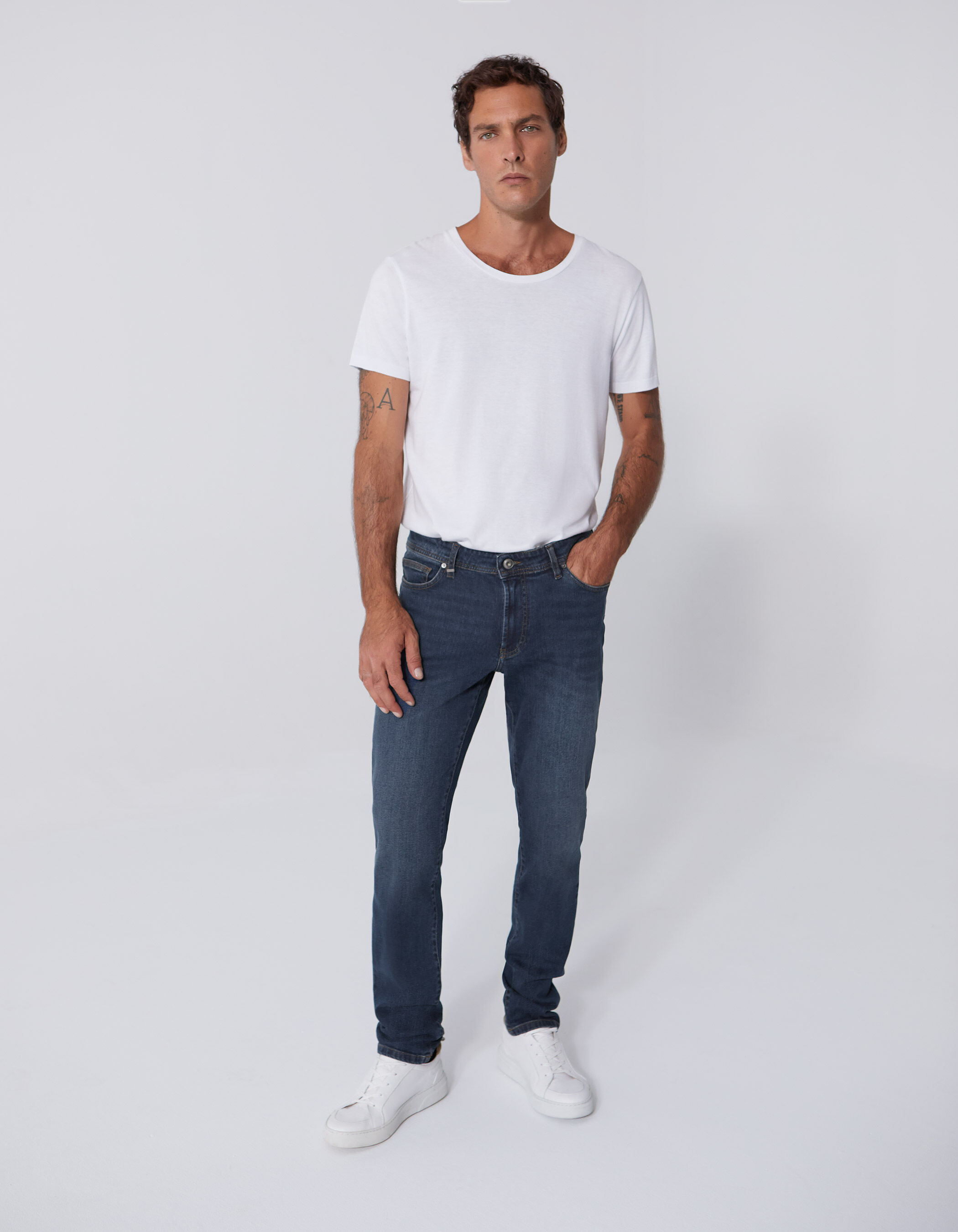Vaqueros slim indigo Mark hombre IKKS