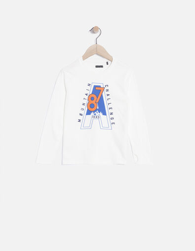 Camiseta blanca niño - IKKS