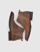 Men’s dark beige suede Chelsea boots-5