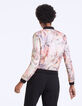 Women’s metallic palm print bomber jacket-3