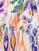 Girls’ white LENZING™ ECOVERO™ dress, summer flower print-6