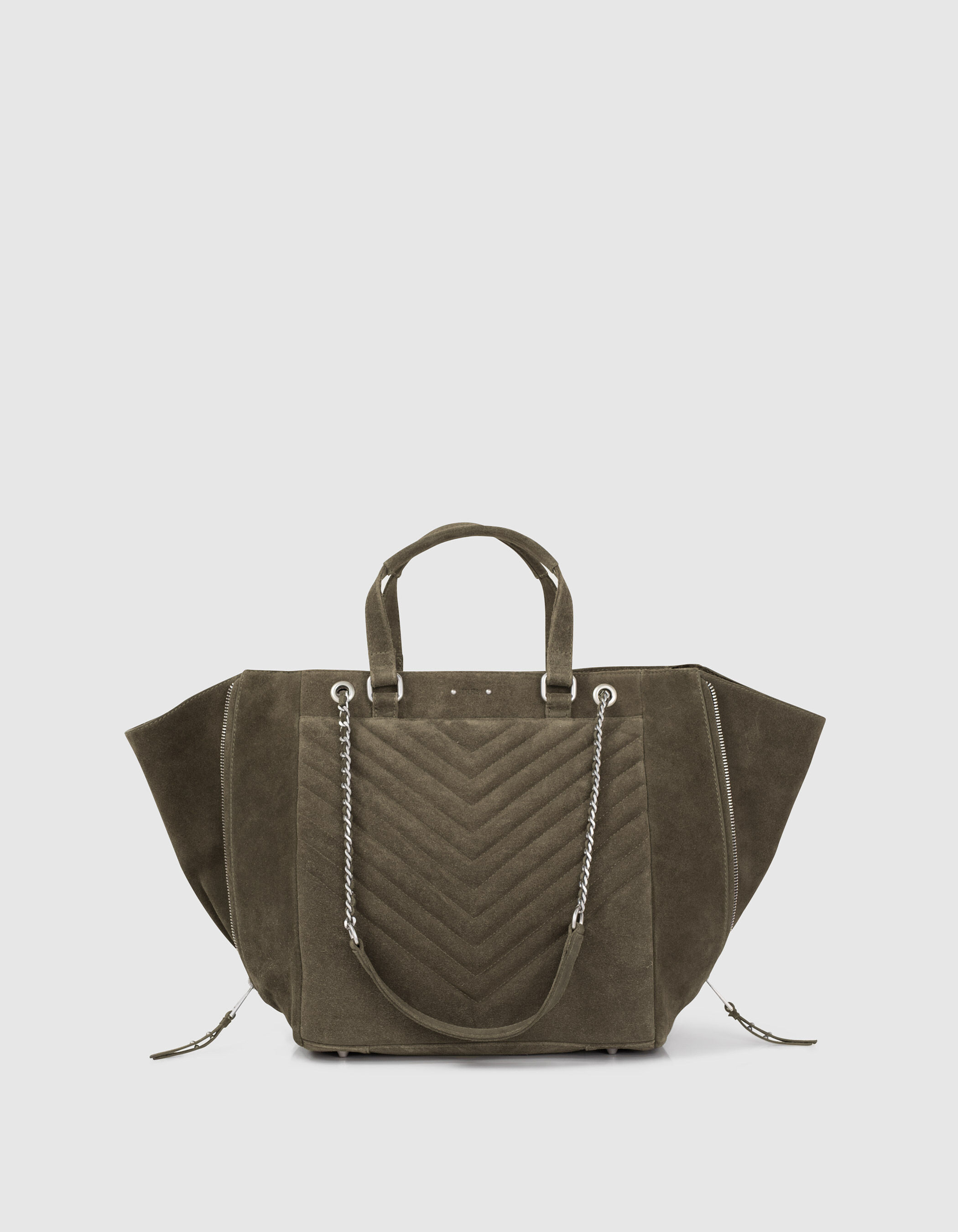 Sac store kaki femme