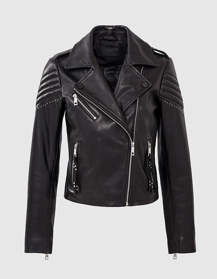 Blouson 1440 Leather story en cuir femme-6