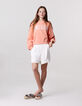 Shorts crudos encaje bohemio niña-1
