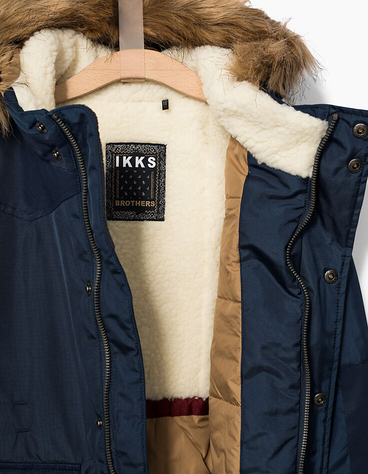 Boys' long parka-4