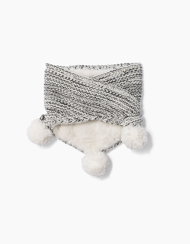Tricot snood babymeisjes -2 Tricot snood babymeisjes -2