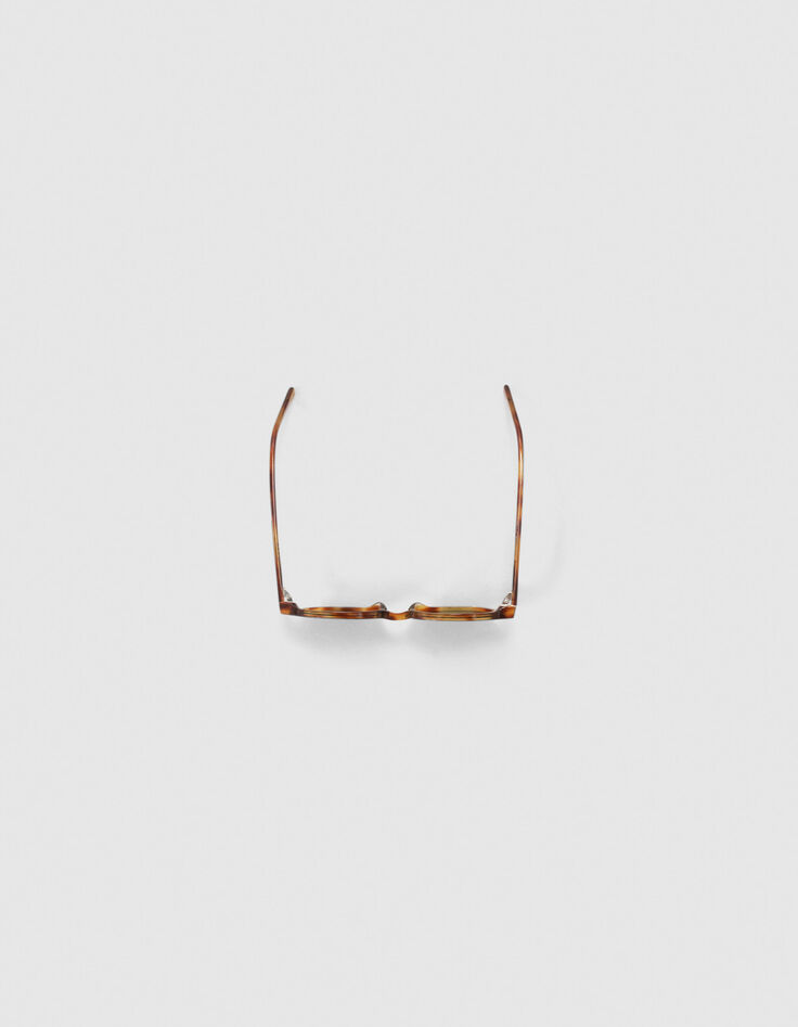 Unisex honey tortoiseshell sunglasses-8