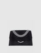Bolso THE 1. de cuero repujado negro efecto cocodrilo Talla L-1