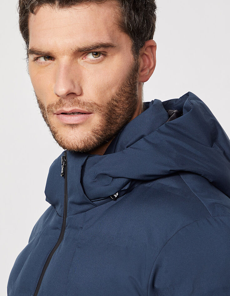 Doudoune indigo matelassage Homme-4