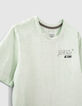 Camiseta mint con fotos en espalda algodón ecológico niño -5