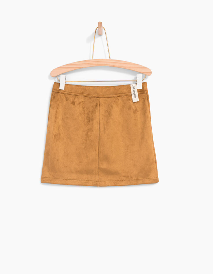 Girls’ suedette skirt-4