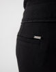 Langer Damenchiffonoverall mit Satin und Spitze-5