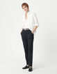 Pantalón marino tiras fantasía Mujer-1