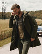 Parka longue kaki WATERPROOF Homme-1