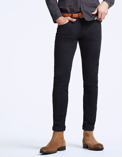 Zwarte skinny jeans heren - IKKS