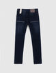 Boys’ blue black skinny jeans-4