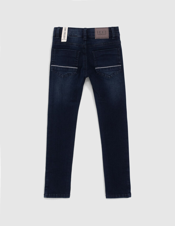 Boys’ blue black skinny jeans-4