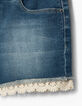 Short vaquero medium blue bordado encaje niña-3