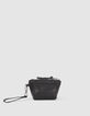Mini estuche 1440 Toy Rock negro cuero mujer-3