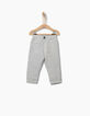 Pantalon molleton gris et navy b&eacute;b&eacute; gar&ccedil;on -2