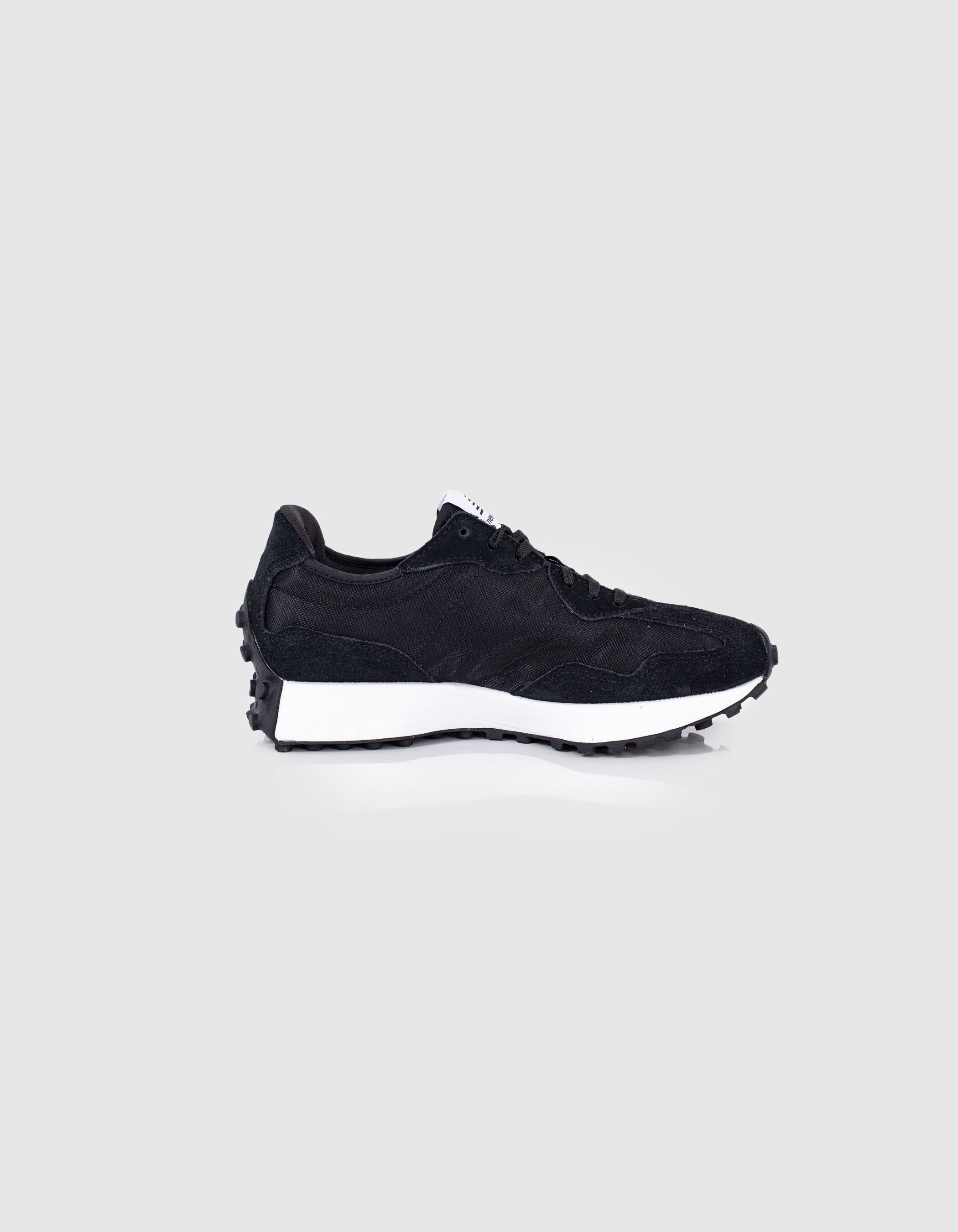 Women's black animal print New Balance 327® trainers IKKS