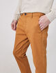 Gew&uuml;rzbraune SLIM-Herrenchinohose-2