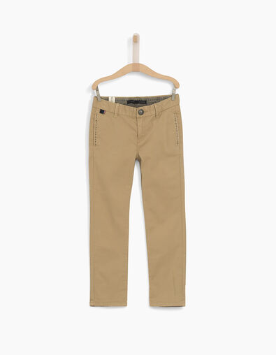 Boys' beige trousers - IKKS