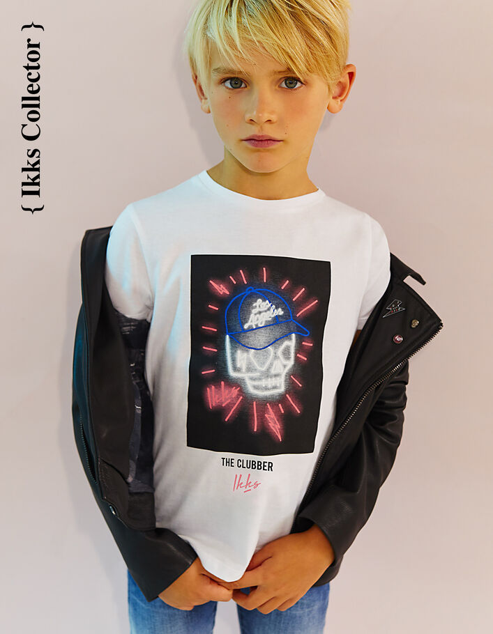 T-shirt IKKS Taille XS - Couleur Bleu - Coton - Occasion En Très Bon état