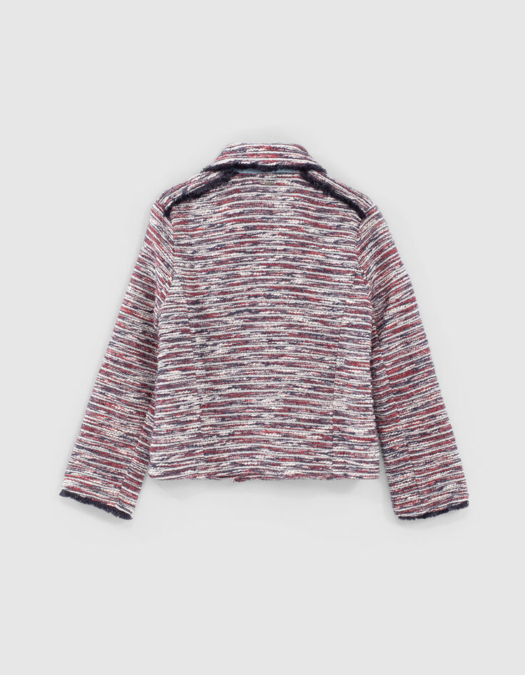 Chaqueta azul marino mini me lana tweed niña-4 Chaqueta azul marino mini me lana tweed niña-4