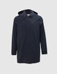Trench marine capuche amovible Homme-6