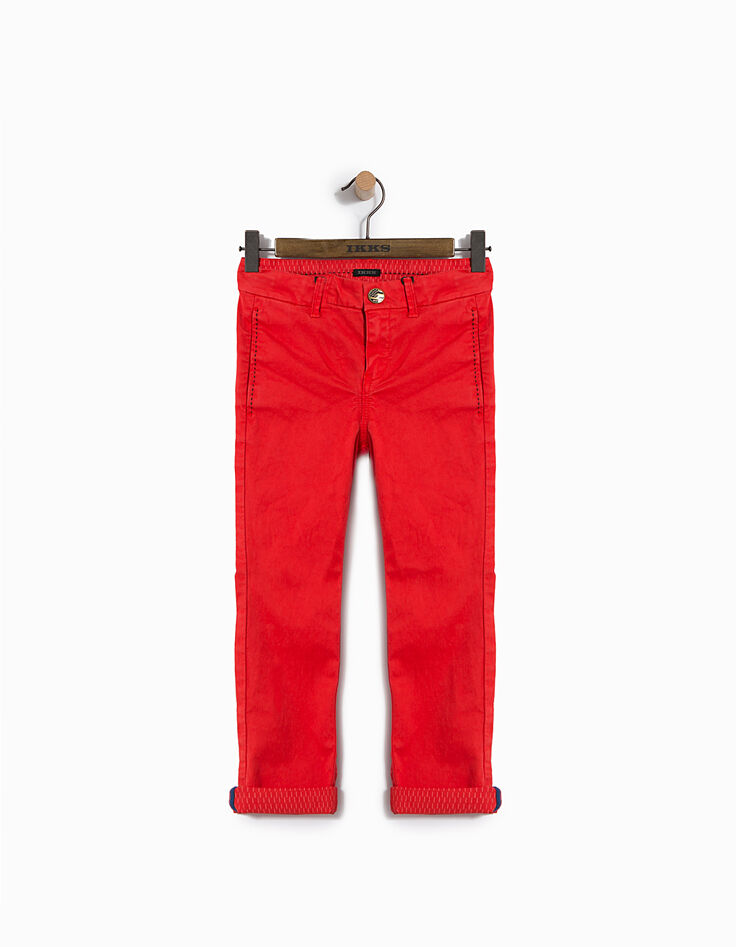 Pantalon chino garçon-1 Pantalon chino garçon-1