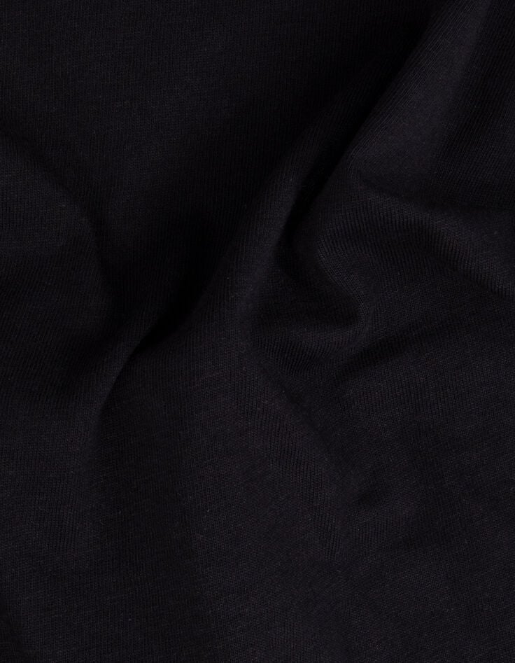 Zwart T-shirt reliëftekst MINECRAFT jongens-7 Zwart T-shirt reliëftekst MINECRAFT jongens-7