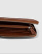 Cartera 1440 COMPAGNON NOISETTE acolchado espiga mujer-4
