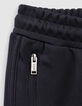 Boys&rsquo; navy joggers-4