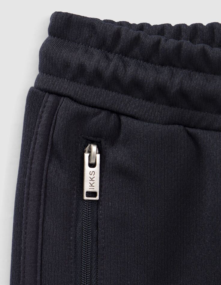 Boys&rsquo; navy joggers-4