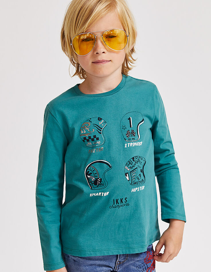 Groen T-shirt jongens -1 Groen T-shirt jongens -1