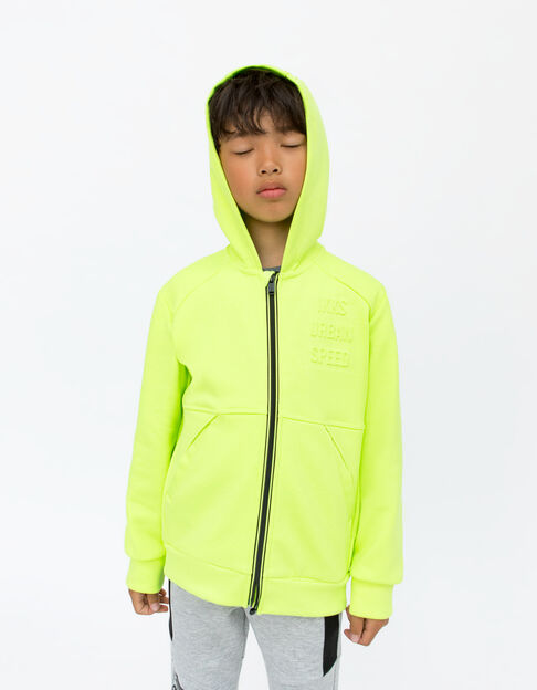 Fluogroen vest jongens