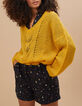 Pull mimosa tricot mohair mélangé I.Code-2