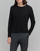 Schwarzes Herrenshirt aus Baumwollmodal-2 Schwarzes Herrenshirt aus Baumwollmodal-2