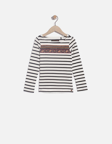 Camiseta marinera niña - IKKS