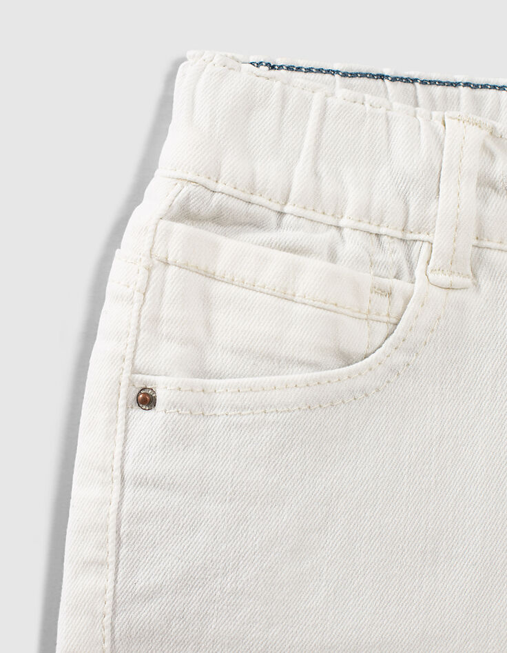 Optisch witte jeansbermuda jongens -7 Optisch witte jeansbermuda jongens -7