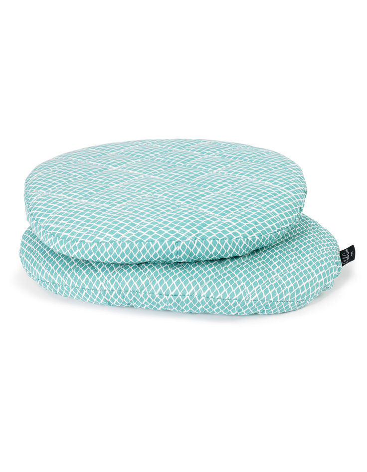 CHARLIE CRANE 2 Tibu Diamond Blue chair cushions-3